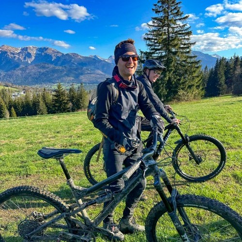 MTB z przewodnikiem